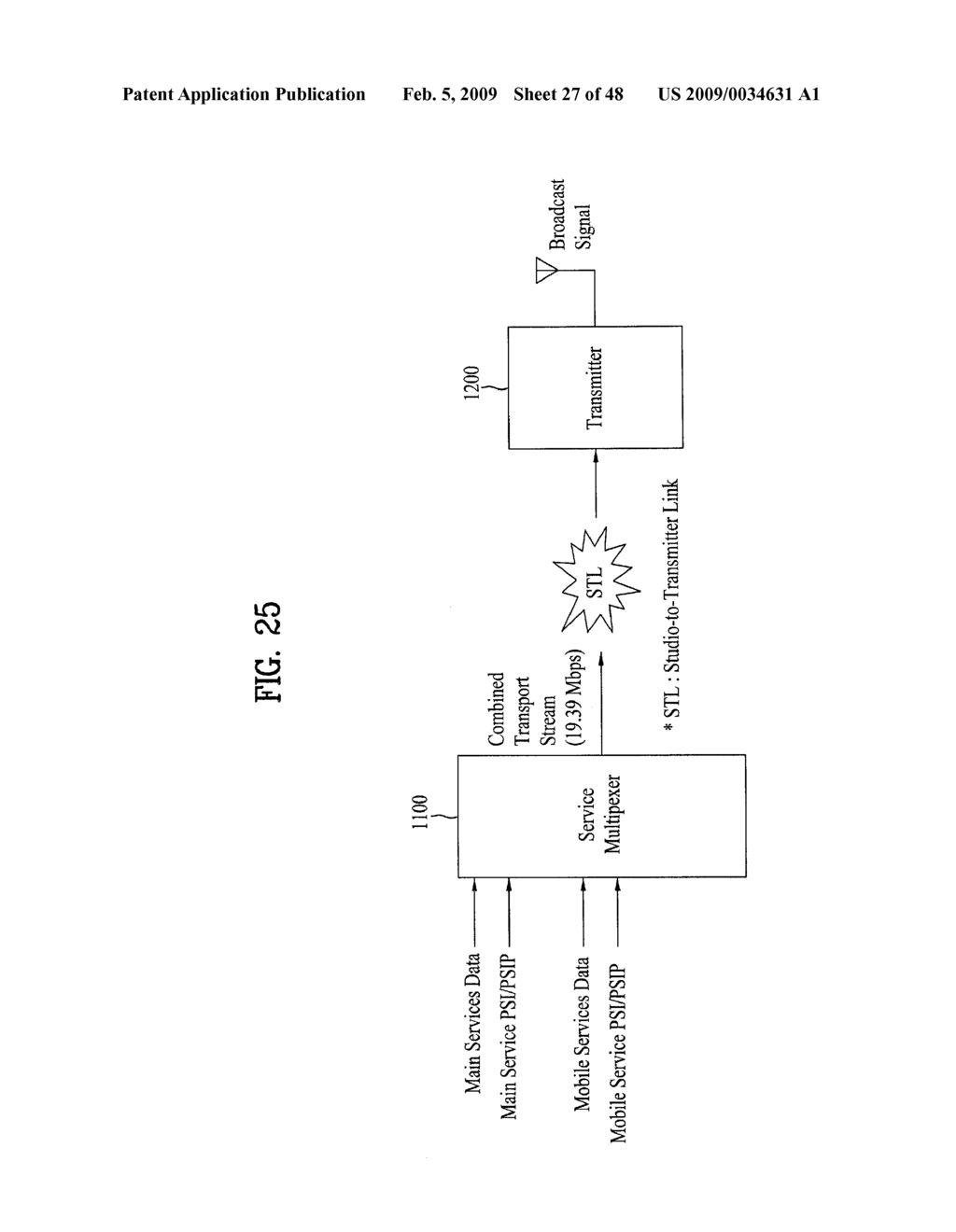BROADCAST RECEIVER AND METHOD OF PROCESSING DATA - diagram, schematic, and image 28