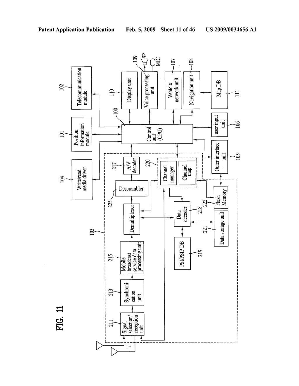 BROADCAST RECEIVING SYSTEM AND METHOD FOR PROCESSING BROADCAST SIGNALS - diagram, schematic, and image 12