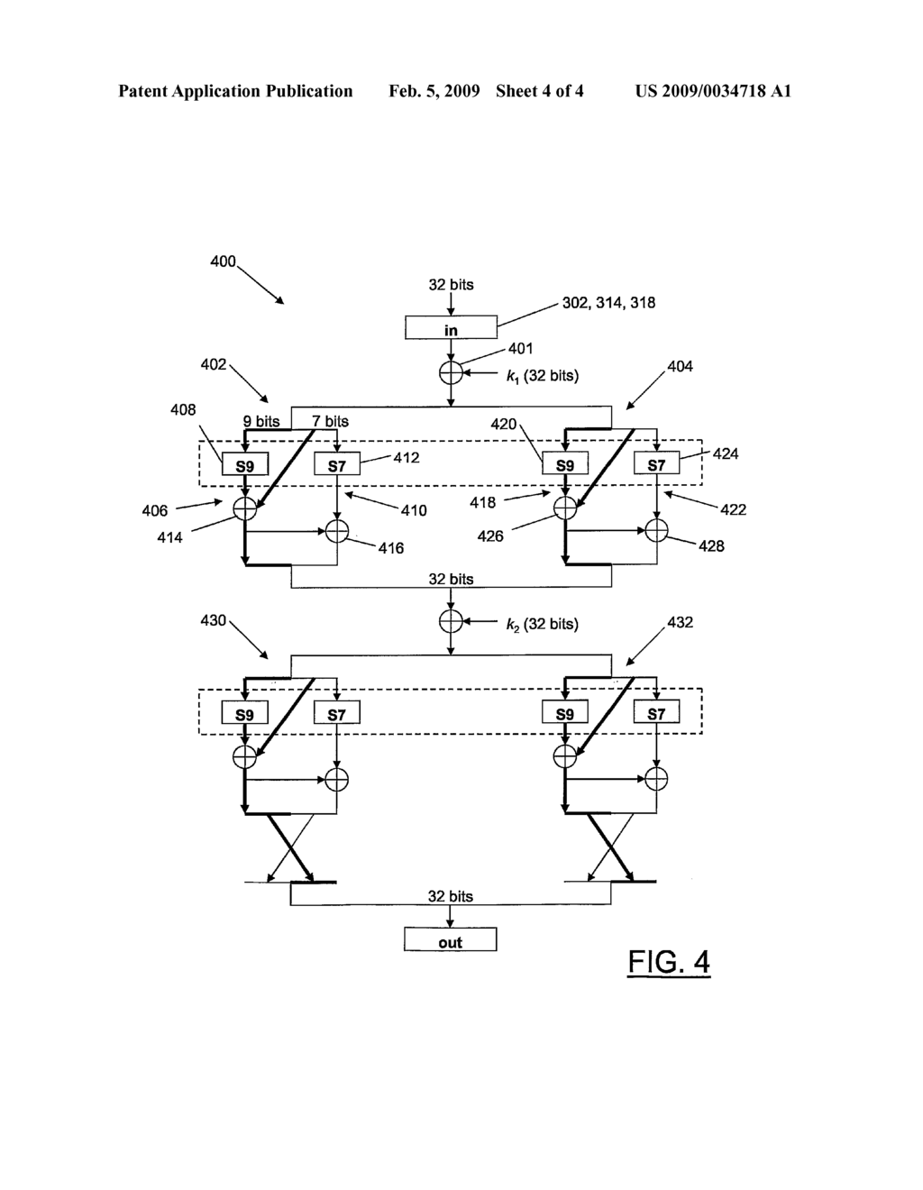 ENCRYPTION APPARATUS AND METHOD THEREFOR - diagram, schematic, and image 05