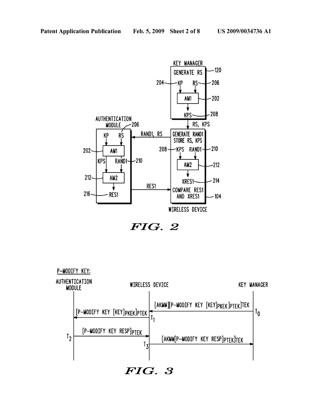 WIRELESS DEVICE AUTHENTICATION AND SECURITY KEY MANAGEMENT - diagram, schematic, and image 03