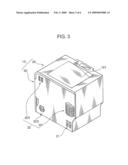 COOLING STRUCTURE AND IMAGE FORMING APPARATUS PROVIDED WITH THE SAME diagram and image