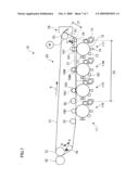 BELT TRANSPORTING APPARATUS, IMAGE FORMING APPARATUS AND BELT MEMBER TRANSPORTING METHOD diagram and image