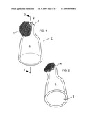 Finger toothbrush diagram and image