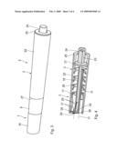 PRODUCT REPLACEMENT UNIT FOR A BASE STICK MODULE IN PARTICULAR OF A COSMETIC STICK AS WELL AS A SET COMPRISING A PRODUCT REPLACEMENT UNIT OF THIS TYPE AND A PLURALITY OF BASE STICK MODULES diagram and image