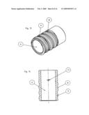 Friction tube anchor and inflation adapter for the latter diagram and image