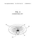 Apparatus for separating chip, a method for fabricating the apparatus, and a method for separating a chip diagram and image