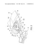 QUICK ASSEMBLY BLADE FOR A CEILING FAN (2) diagram and image