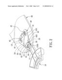 QUICK ASSEMBLY BLADE FOR A CEILING FAN (4) diagram and image