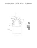 QUICK ASSEMBLY BLADE FOR A CEILING FAN diagram and image