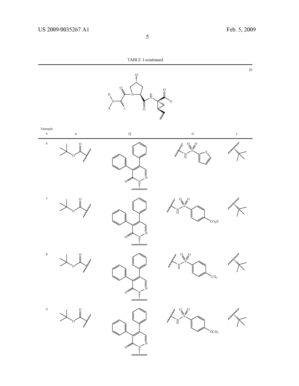 ACYCLIC, PYRIDAZINONE-DERIVED HEPATITIS C SERINE PROTEASE INHIBITORS - diagram, schematic, and image 06