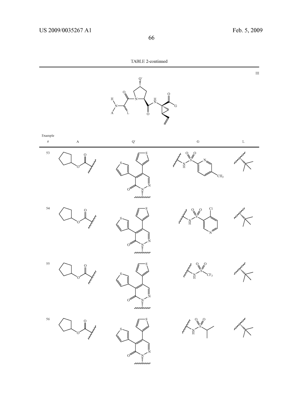 ACYCLIC, PYRIDAZINONE-DERIVED HEPATITIS C SERINE PROTEASE INHIBITORS - diagram, schematic, and image 67