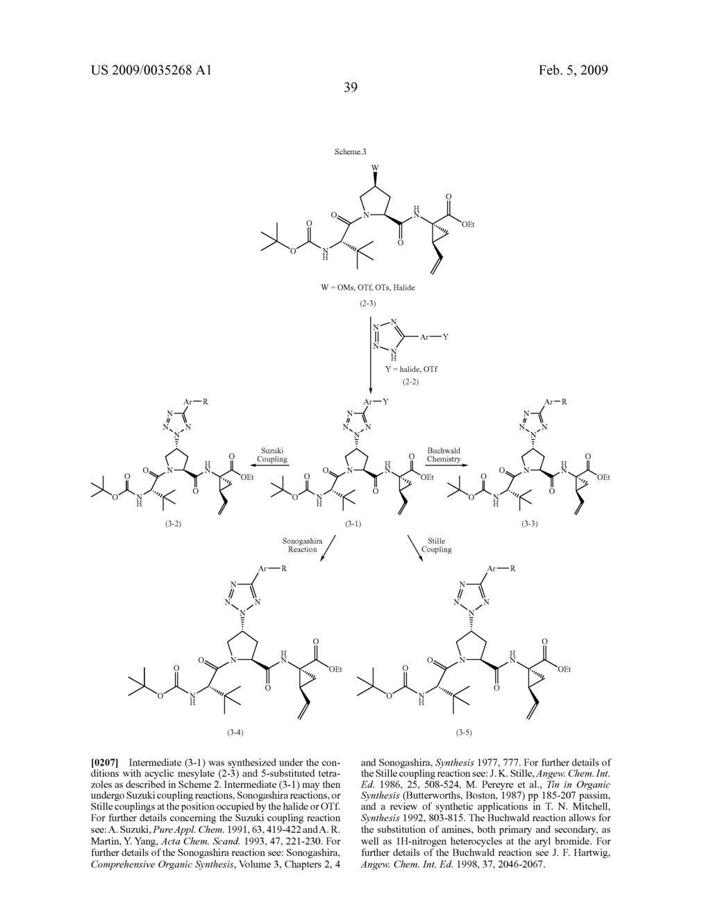 TETRAZOLYL ACYCLIC HEPATITIS C SERINE PROTEASE INHIBITORS - diagram, schematic, and image 40