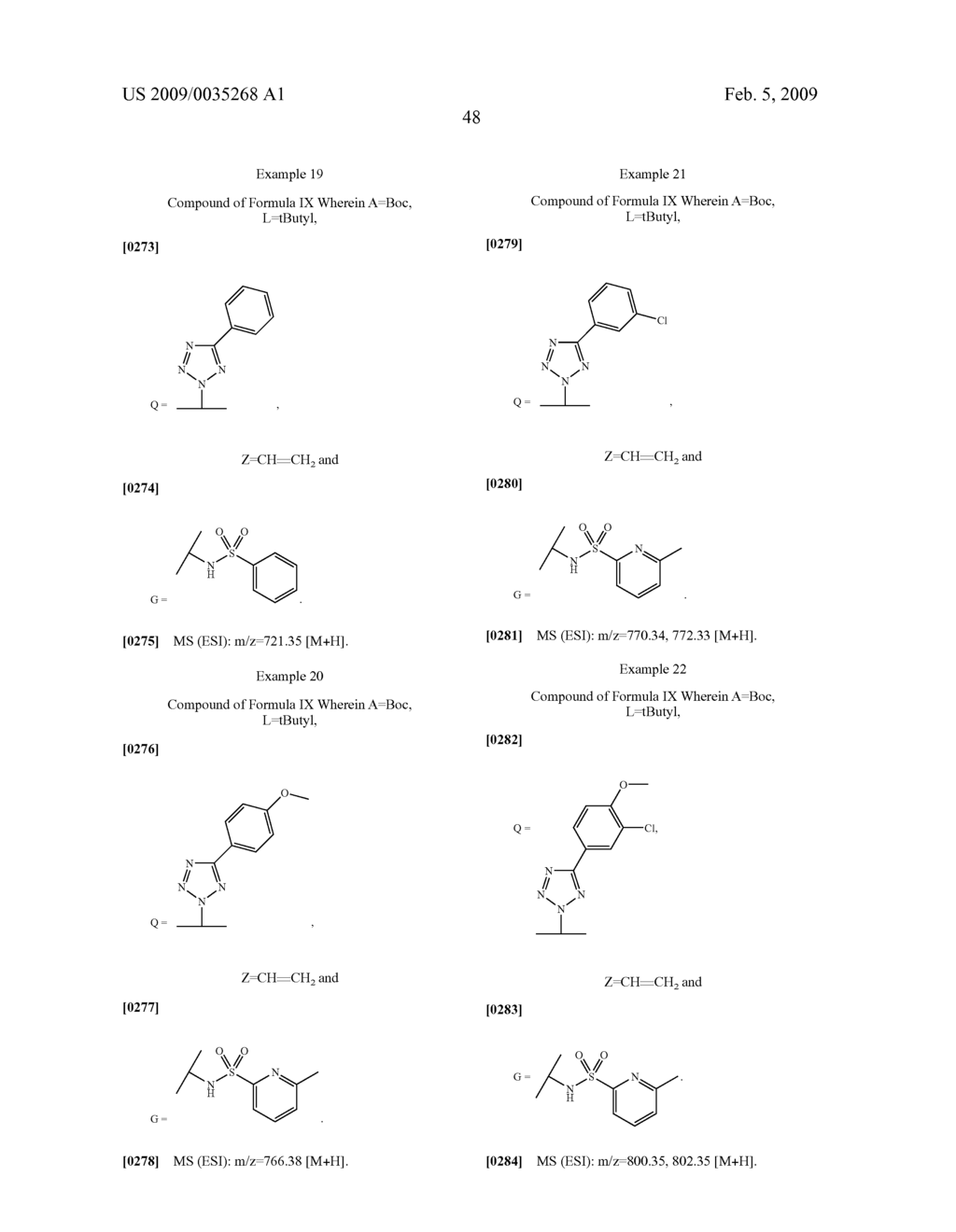 TETRAZOLYL ACYCLIC HEPATITIS C SERINE PROTEASE INHIBITORS - diagram, schematic, and image 49