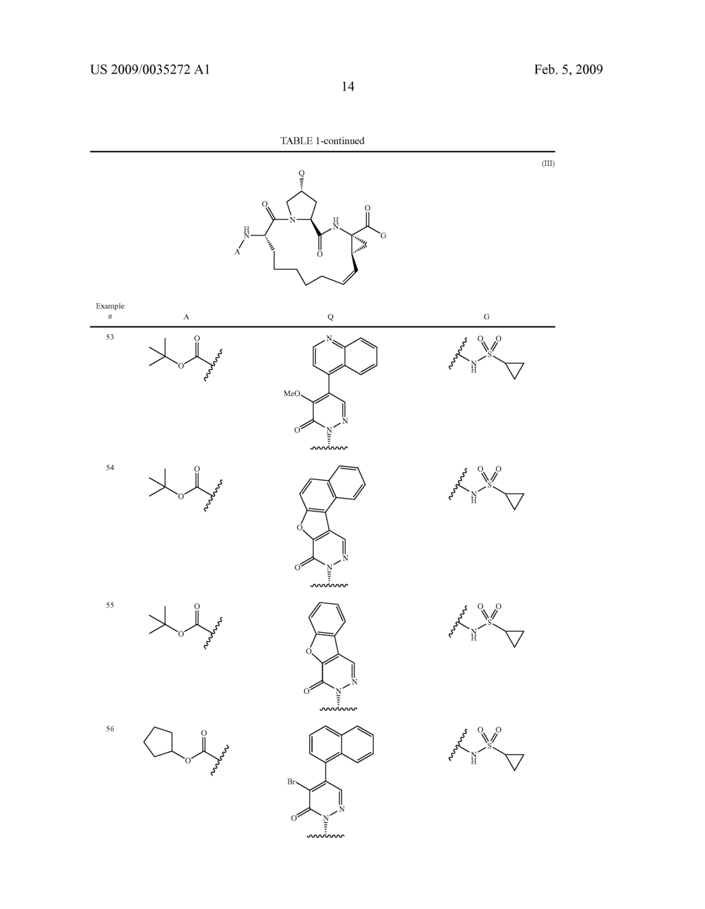 Pyridazinonyl Macrocyclic Hepatitis C Serine Protease Inhibitors - diagram, schematic, and image 15