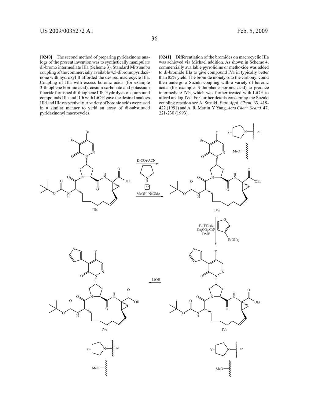 Pyridazinonyl Macrocyclic Hepatitis C Serine Protease Inhibitors - diagram, schematic, and image 37