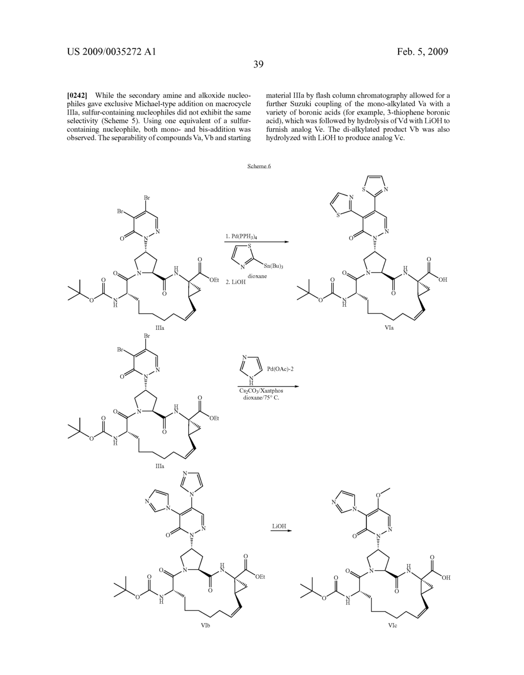 Pyridazinonyl Macrocyclic Hepatitis C Serine Protease Inhibitors - diagram, schematic, and image 40