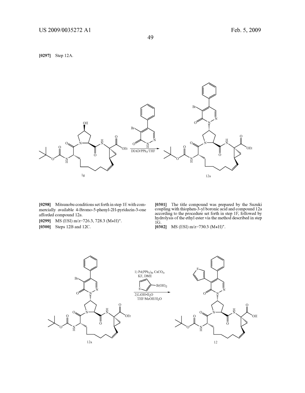 Pyridazinonyl Macrocyclic Hepatitis C Serine Protease Inhibitors - diagram, schematic, and image 50