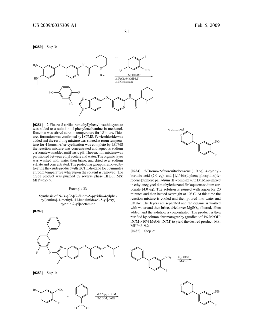 Substituted Benzazoles and Methods of Their Use as Inhibitors of RAF Kinase - diagram, schematic, and image 32