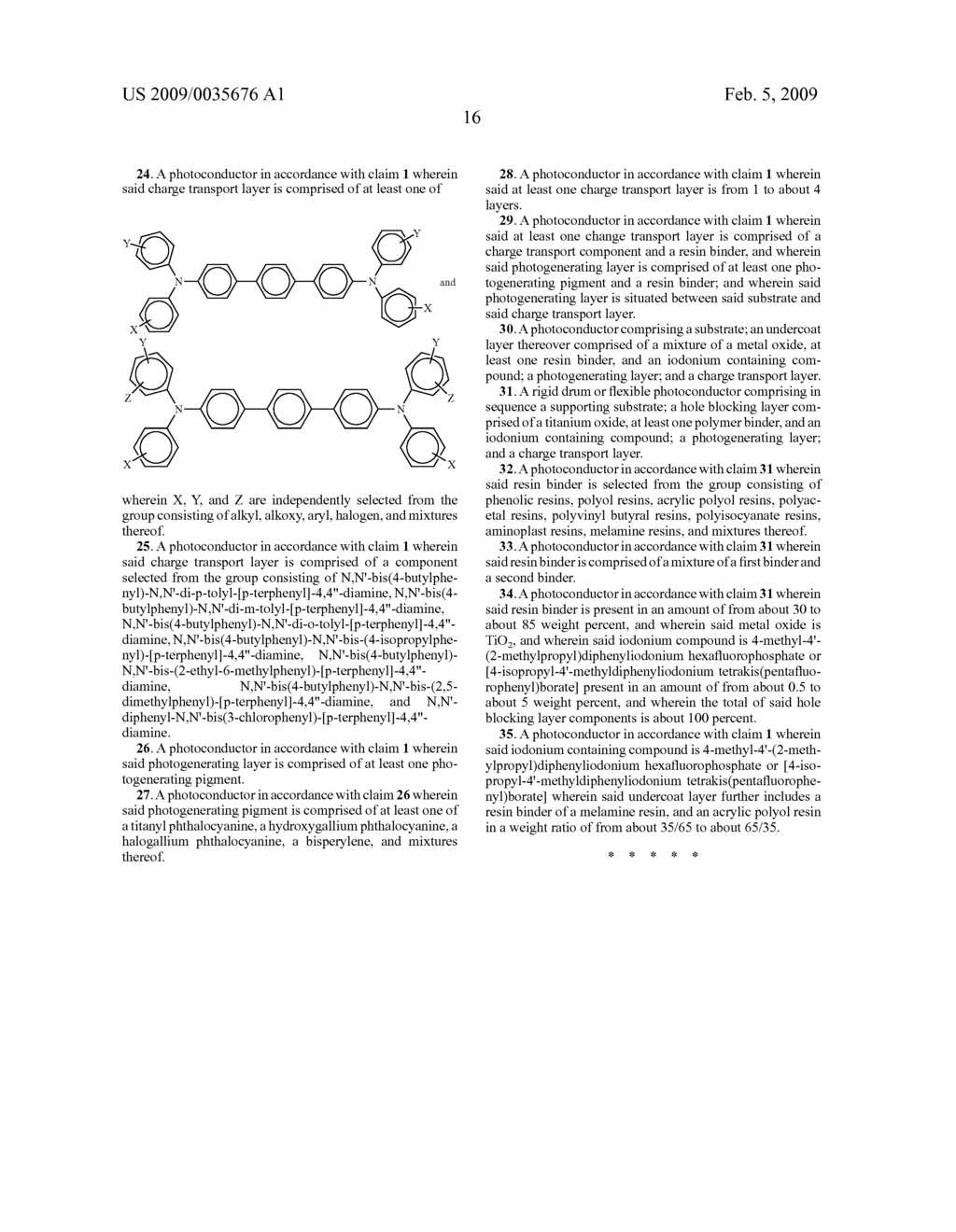 IODONIUM HOLE BLOCKING LAYER PHOTOCONDUCTORS - diagram, schematic, and image 17