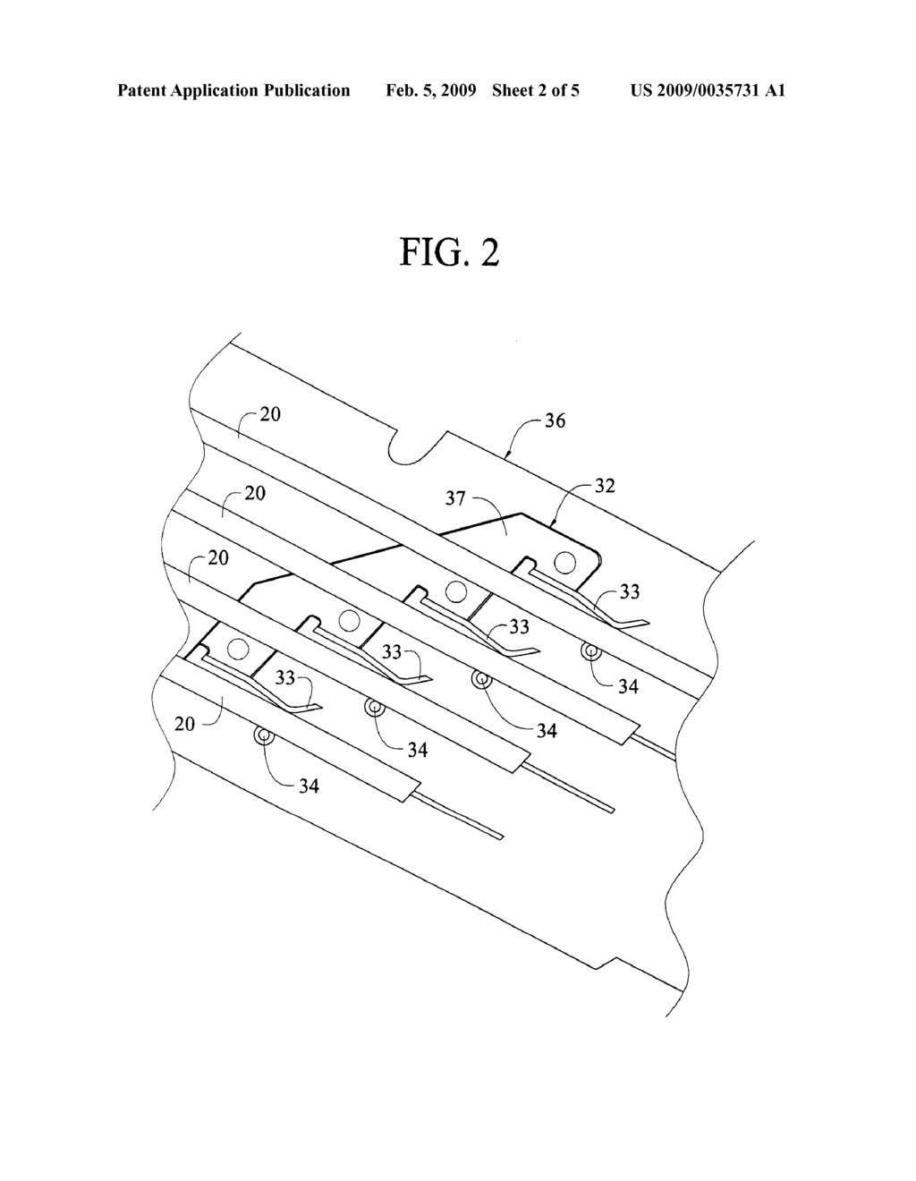 Electromechanical Tactile Braille Cell Assembly - diagram, schematic, and image 03