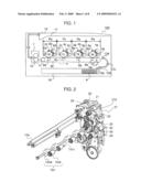 DRIVE TRANSMITTING DEVICE, AND IMAGE FORMING APPARATUS PROVIDED WITH THE SAME diagram and image