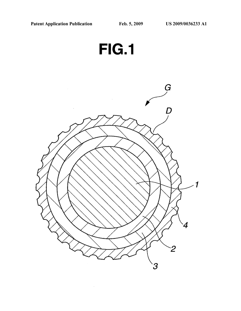 MULTI-PIECE SOLID GOLF BALL - diagram, schematic, and image 02