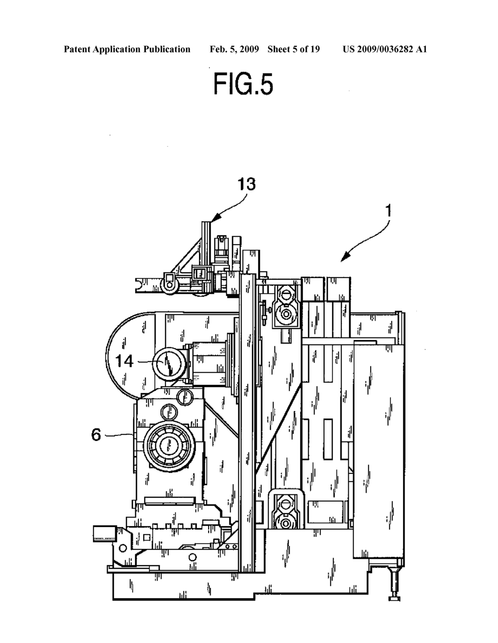 MACHINE TOOL WITH AUTOMATIC TOOL CHANGER - diagram, schematic, and image 06