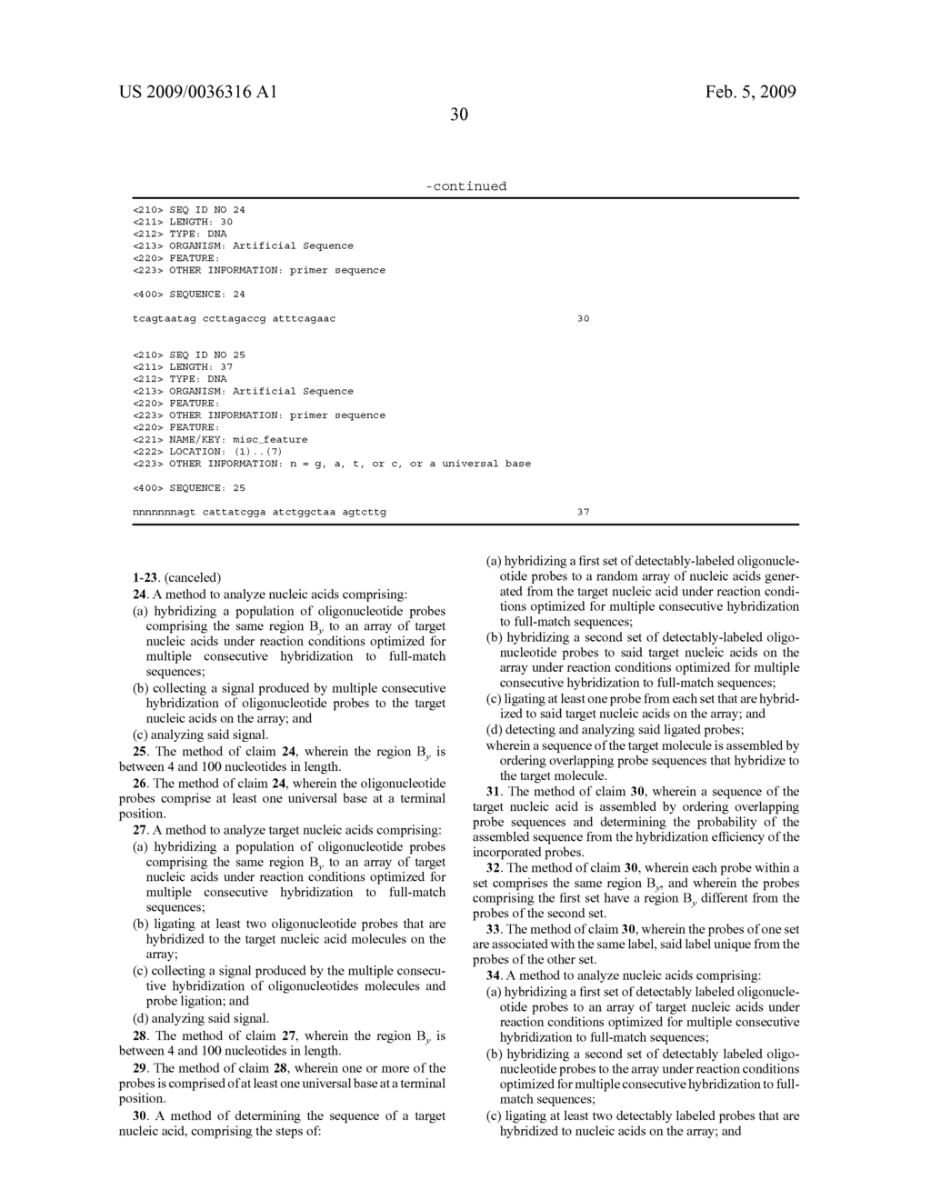 Random array DNA analysis by hybridization - diagram, schematic, and image 42