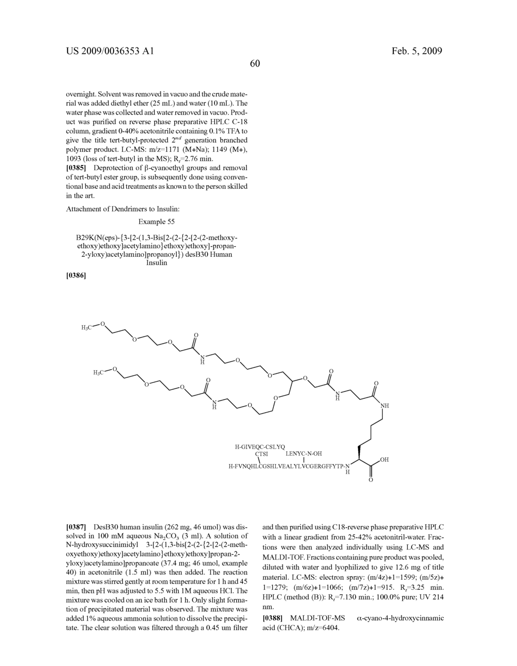 Insulin Derivatives Conjugated with Structurally Well Defined Branched Polymers - diagram, schematic, and image 62