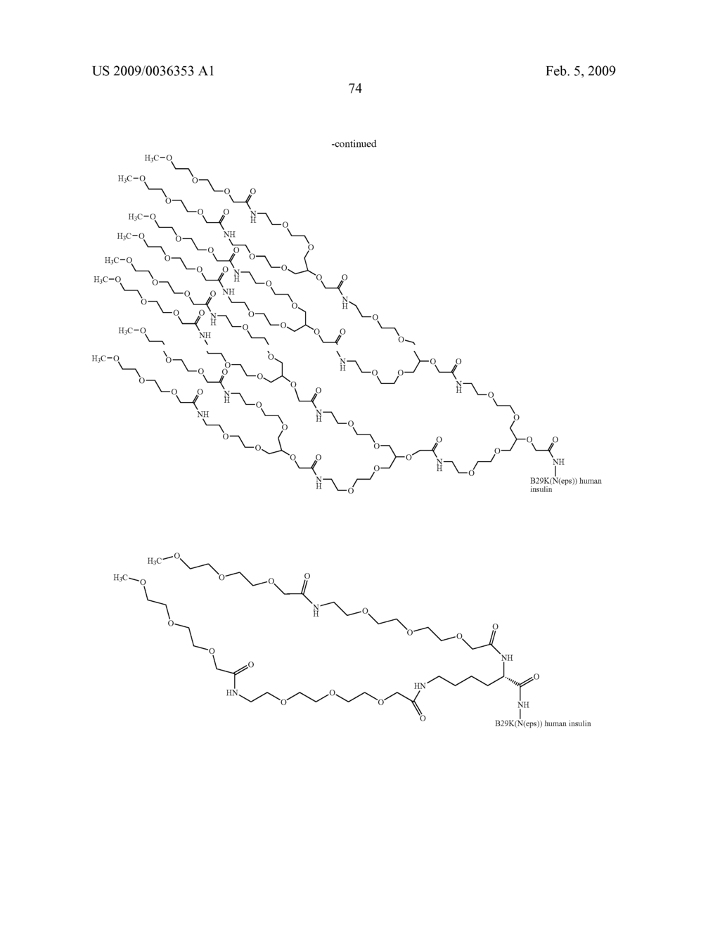 Insulin Derivatives Conjugated with Structurally Well Defined Branched Polymers - diagram, schematic, and image 76