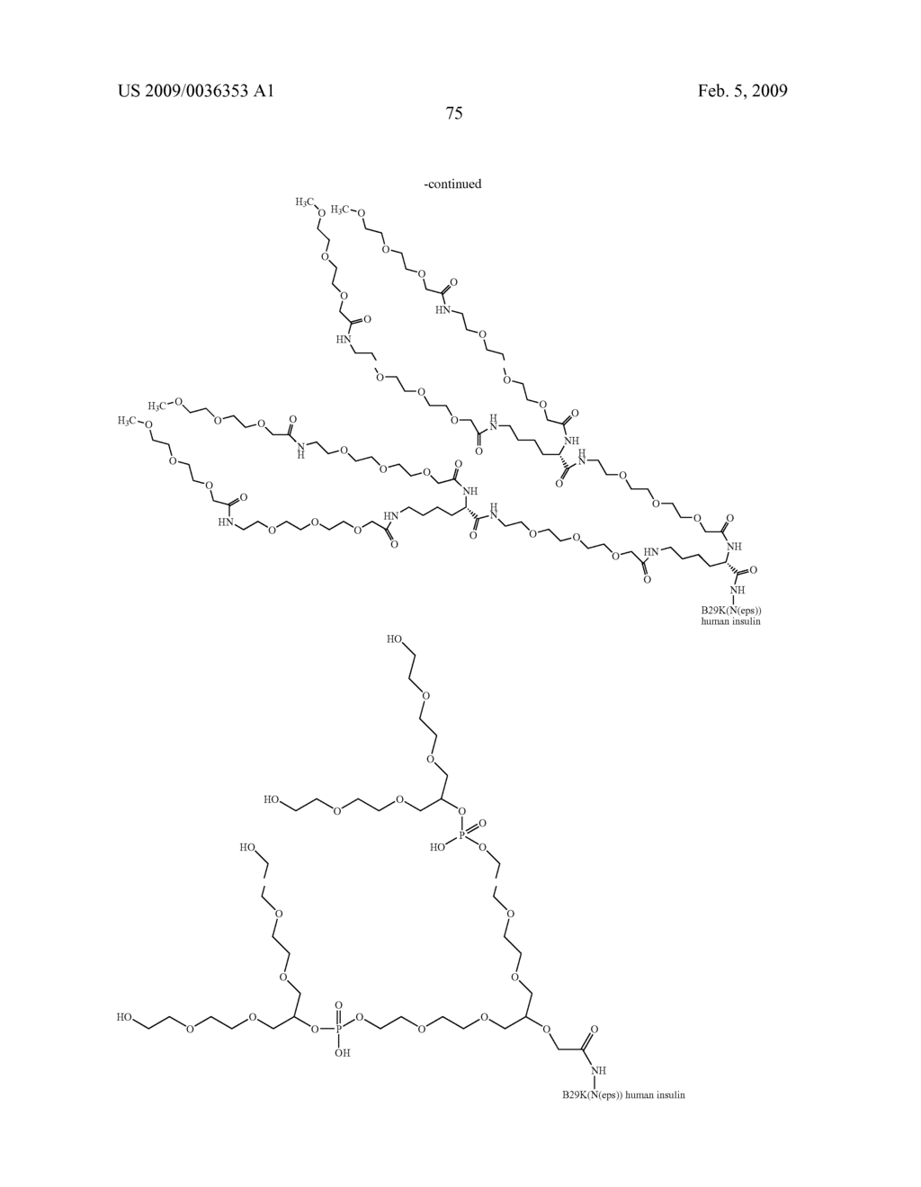 Insulin Derivatives Conjugated with Structurally Well Defined Branched Polymers - diagram, schematic, and image 77