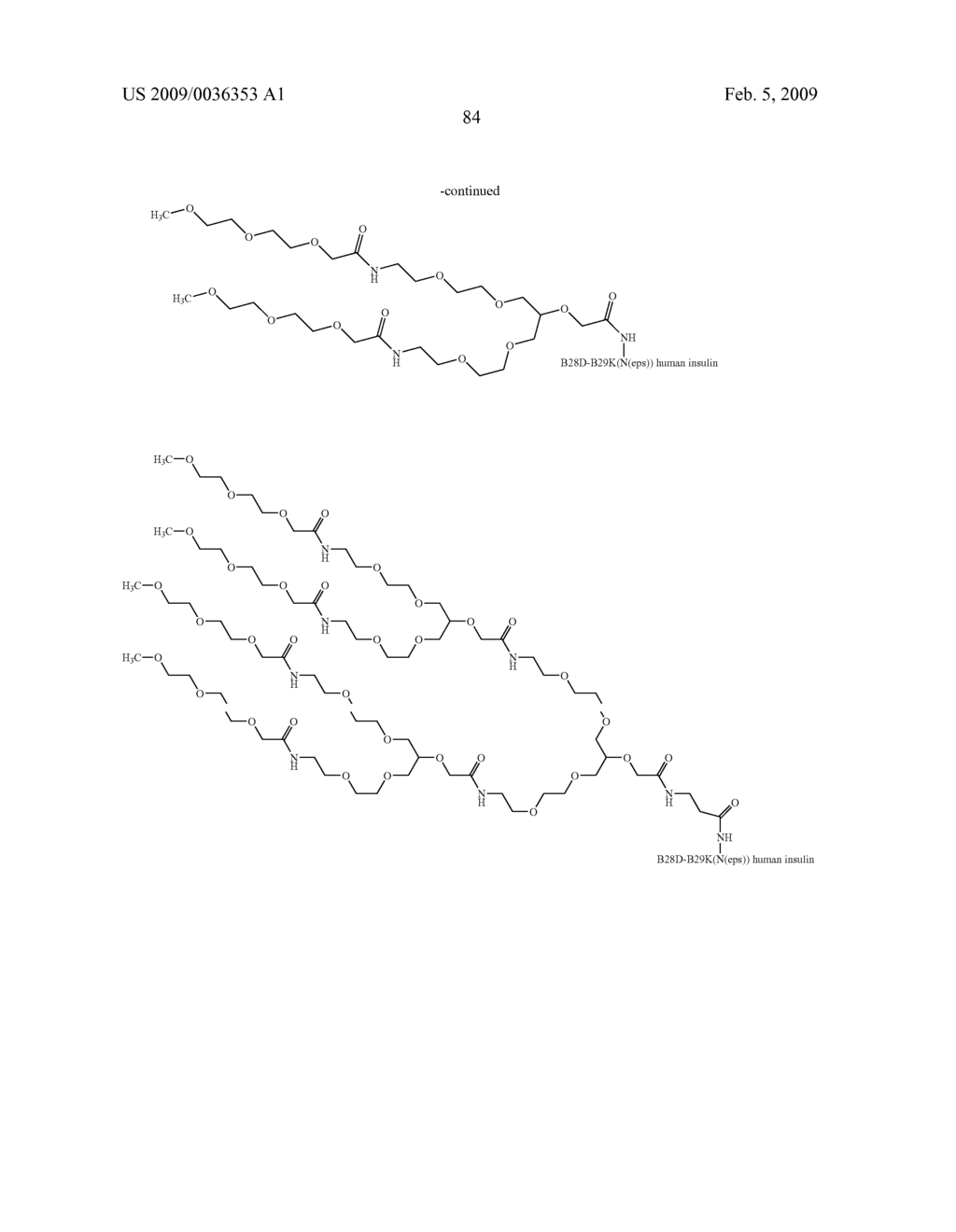 Insulin Derivatives Conjugated with Structurally Well Defined Branched Polymers - diagram, schematic, and image 86