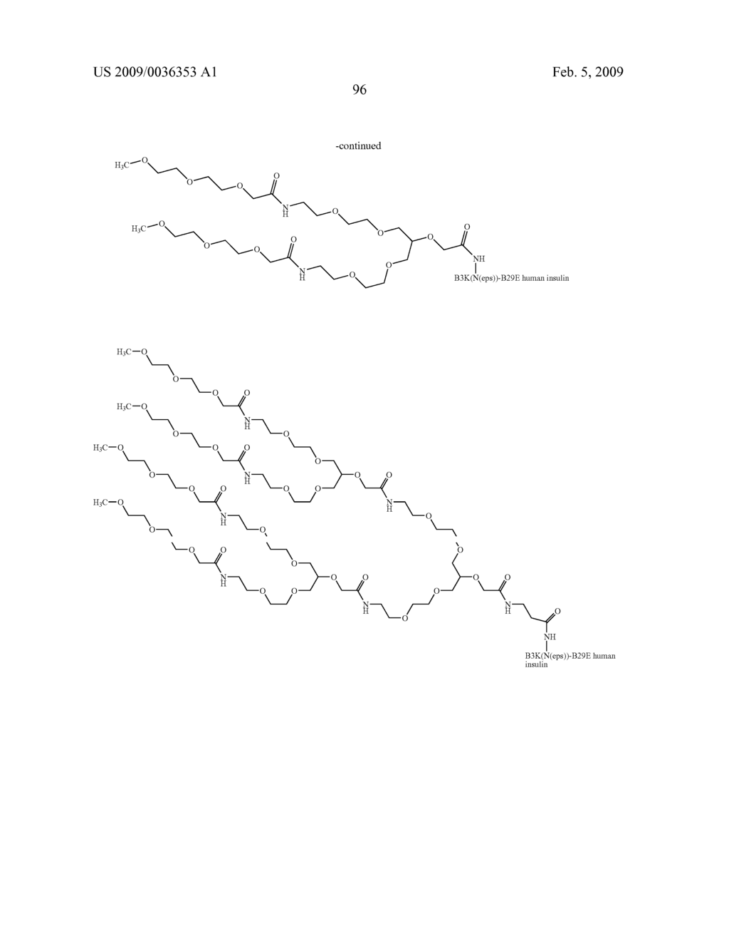 Insulin Derivatives Conjugated with Structurally Well Defined Branched Polymers - diagram, schematic, and image 98