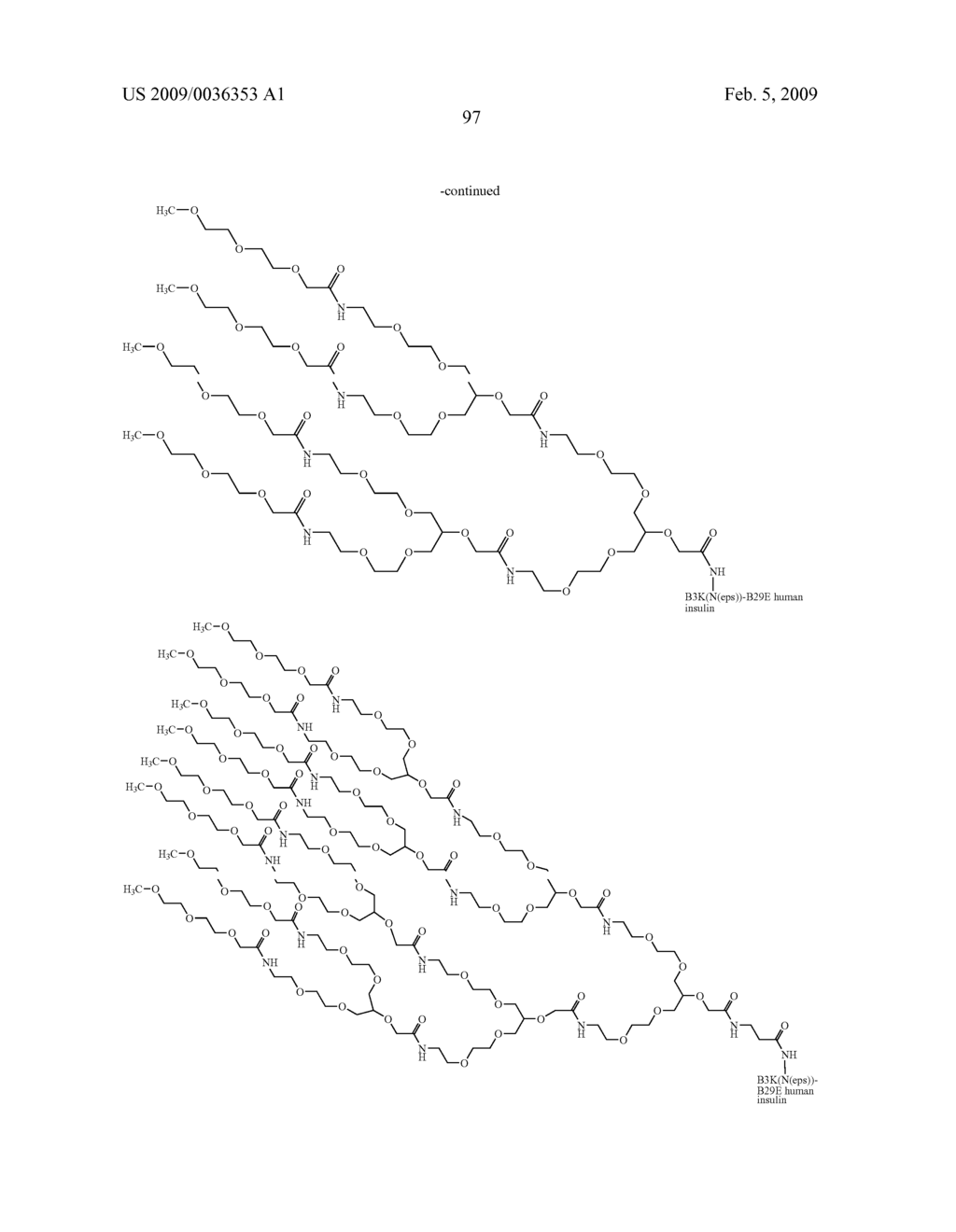 Insulin Derivatives Conjugated with Structurally Well Defined Branched Polymers - diagram, schematic, and image 99