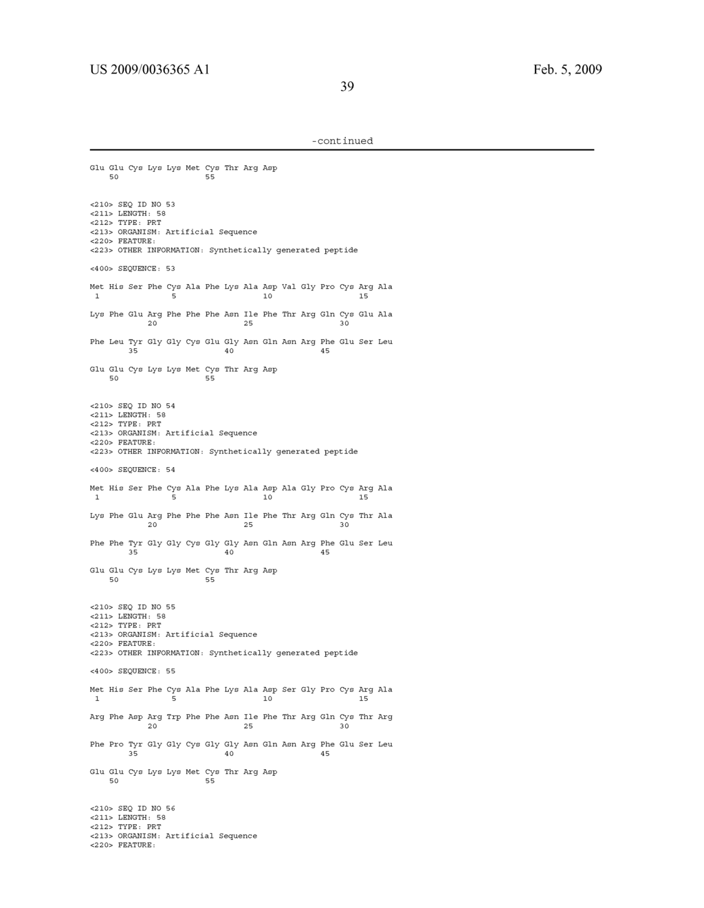 INHIBITORS OF HUMAN PLASMIN DERIVED FROM THE KUNITZ DOMAINS - diagram, schematic, and image 40