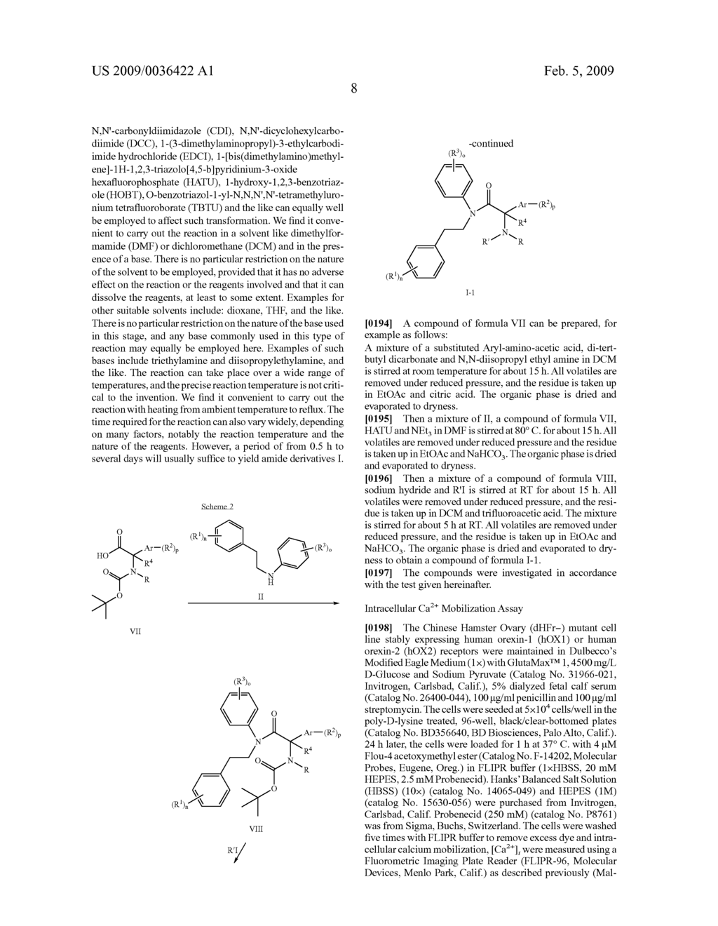 MONOAMIDE DERIVATIVES AS OREXIN RECEPTOR ANTAGONISTS - diagram, schematic, and image 09