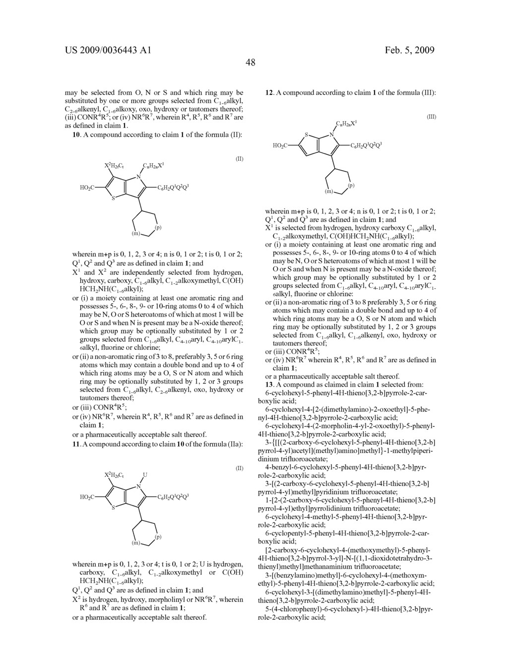 Thienopyrroles as antiviral agents - diagram, schematic, and image 49