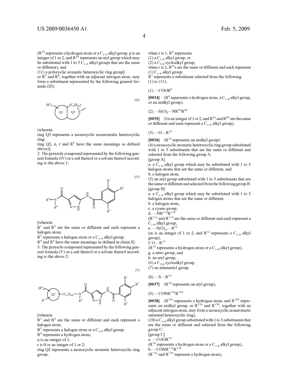 PYRAZOLE COMPOUNDS AND USE THEREOF - diagram, schematic, and image 05