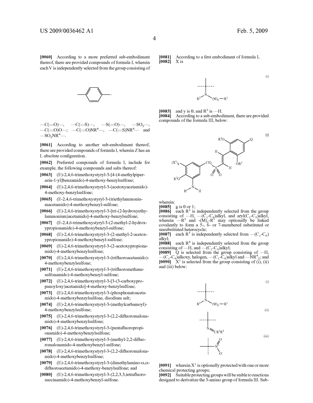 Formulations for parenteral administration of (e)-2, 6-dialkoxystyryl 4-substituted benzylsulfones - diagram, schematic, and image 07