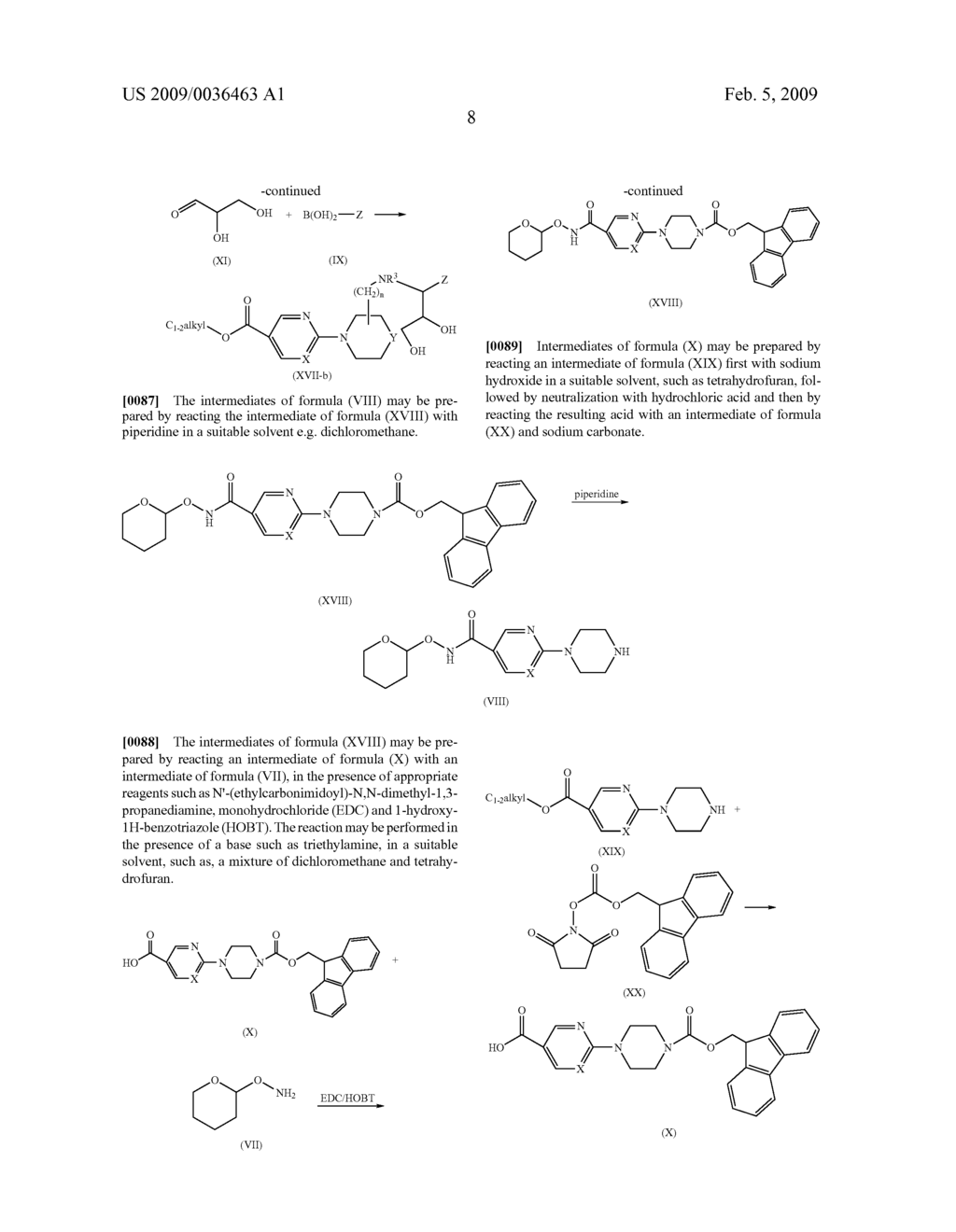 PYRIDINE AND PYRIMIDINE DERIVATIVES AS INHIBITORS OF HISTONE DEACETYLASE - diagram, schematic, and image 09