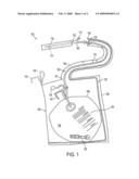 DISPOSABLE COVERING DEVICE AND METHOD diagram and image