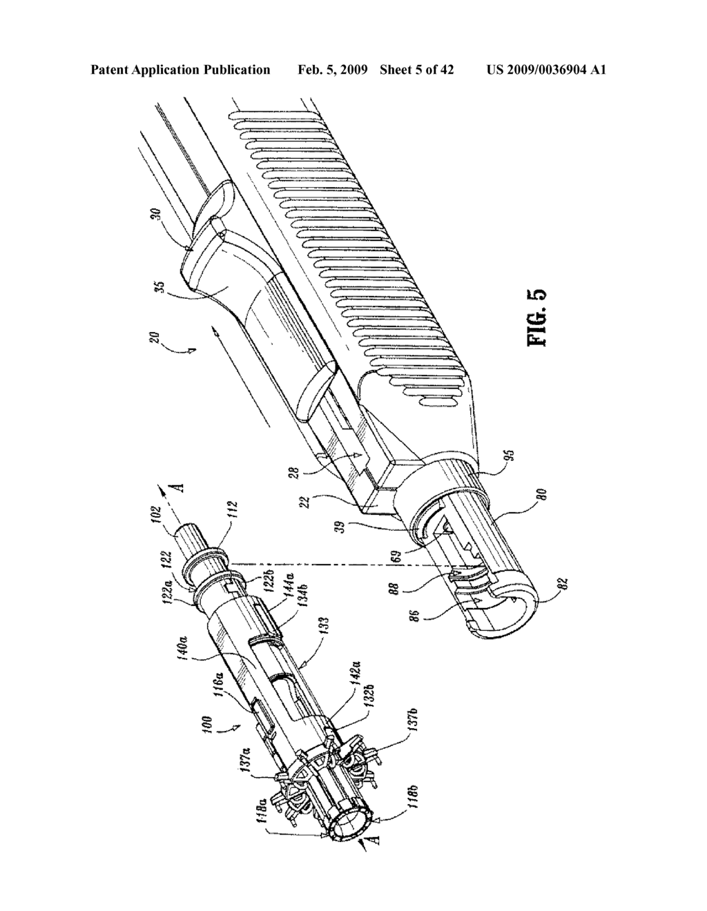 Anastomosis Instrument and Method for Performing Same - diagram, schematic, and image 06