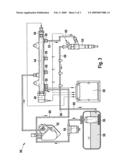 Pressure-maintaining function in a fully hybrid drive diagram and image