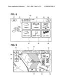 Navigation apparatus and program of the same diagram and image