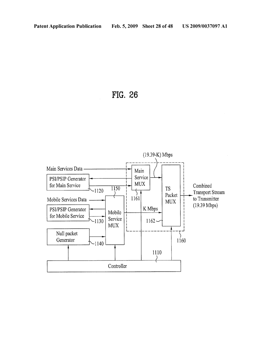 BROADCAST RECEIVER AND METHOD OF PROCESSING DATA - diagram, schematic, and image 29