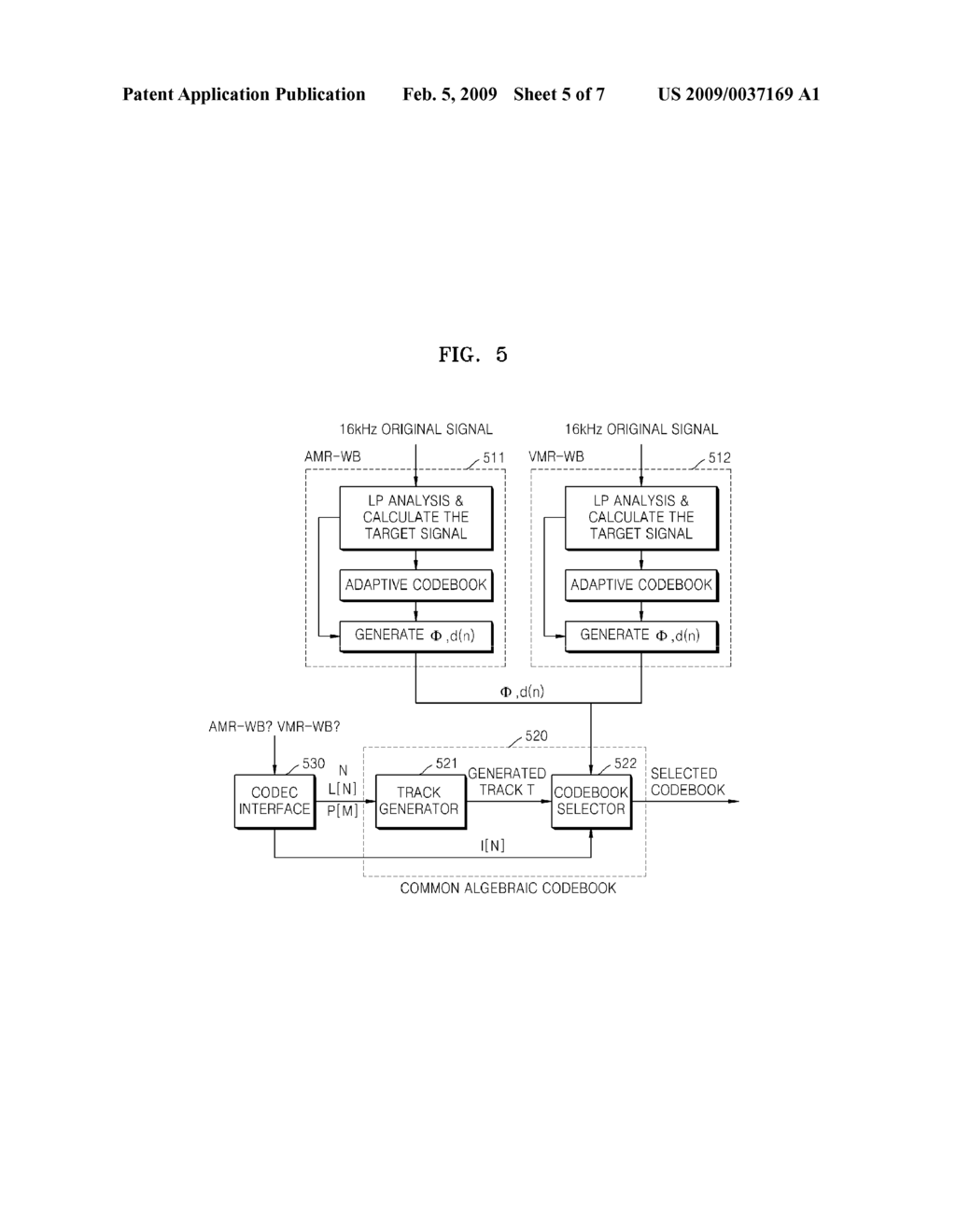 METHOD AND APPARATUS FOR IMPLEMENTING FIXED CODEBOOKS OF SPEECH CODECS AS COMMON MODULE - diagram, schematic, and image 06