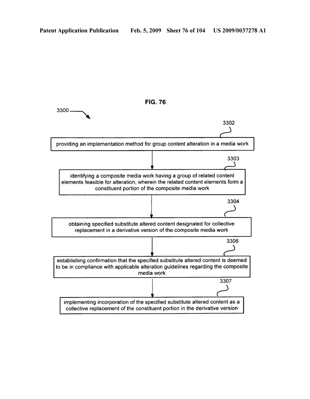 Implementing visual substitution options in media works - diagram, schematic, and image 77