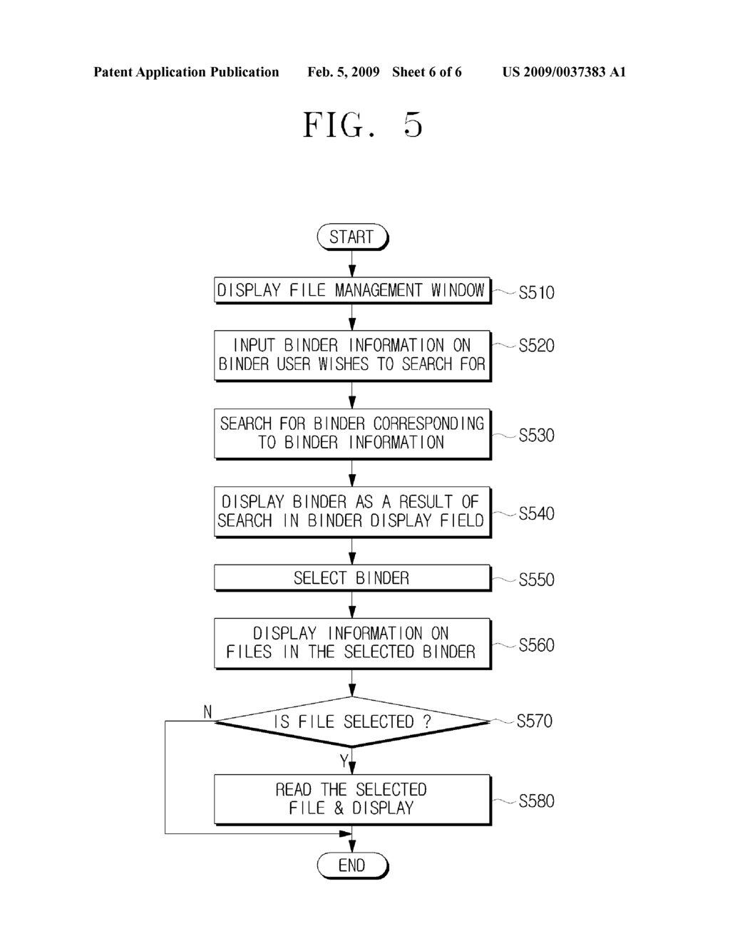 FILE MANAGEMENT APPARATUS AND METHOD - diagram, schematic, and image 07