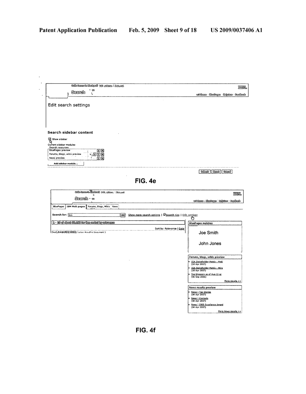 SYSTEM AND METHOD FOR PROVIDING PREVIEW RESULTS FOR SEARCH SYSTEMS INTEGRATING MULITPLE COLLECTIONS - diagram, schematic, and image 10