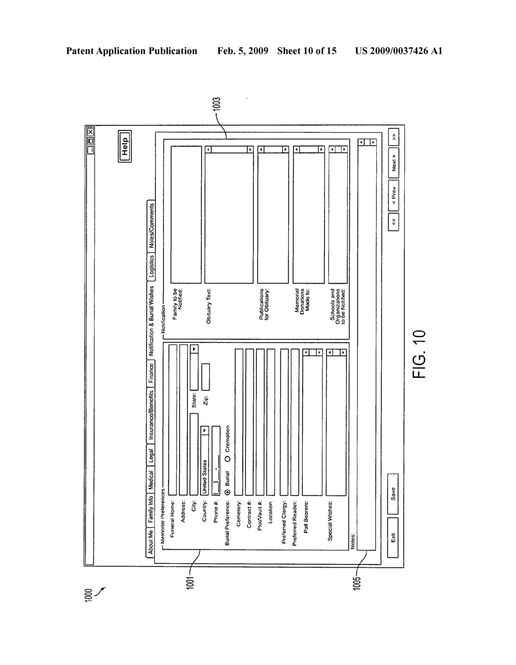 COMPUTER-IMPLEMENTED SYSTEM AND METHOD FOR AGGREGATING AND SELECTIVELY DISTRIBUTING CRITICAL PERSONAL INFORMATION TO ONE OR MORE USER-DESIGNATED RECIPIENTS - diagram, schematic, and image 11